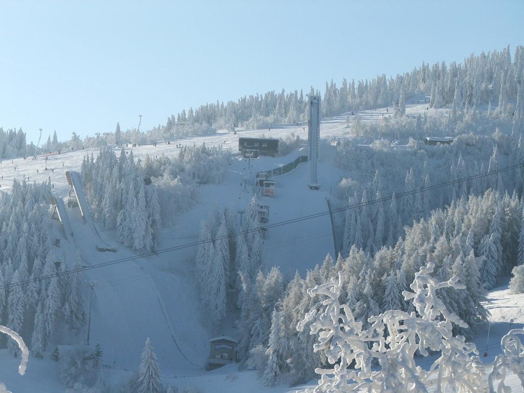 Ferienwohnung Grenzblick Oberwiesenthal Dış mekan fotoğraf